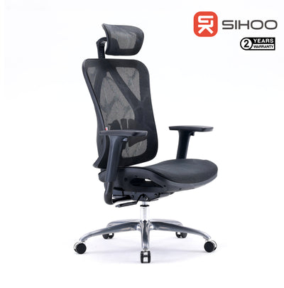 Sihoo M57C Full Mesh Breathable Ergonomic Office Chair Black