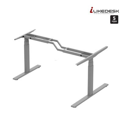 Ilikedesk Standing Desk - Mini L Shape -  ILD-Z (Dual Motor)