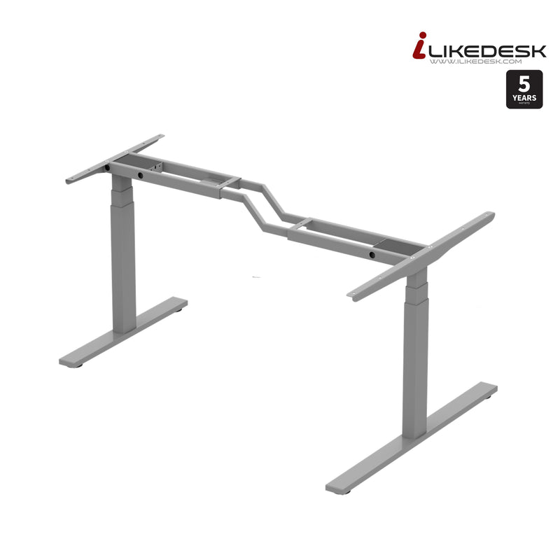 Ilikedesk Standing Desk - Mini L Shape -  ILD-Z (Dual Motor)