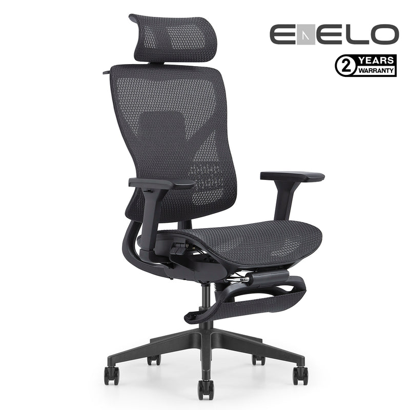 Enelo 人體工學辦公椅-ZO-L（腳踏款）