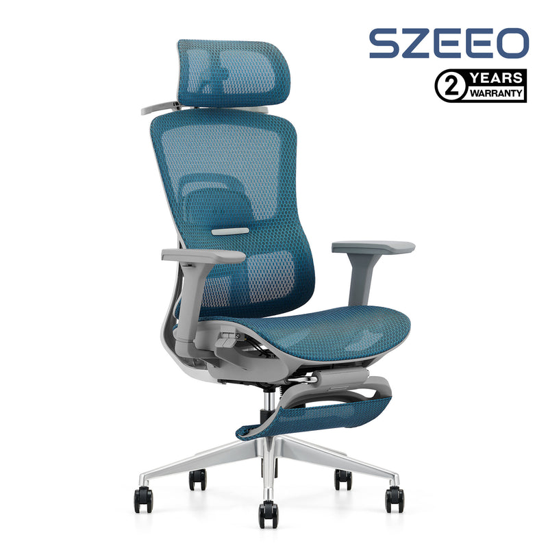 Szeeo 人體工學辦公椅 -T3A（腳踏）