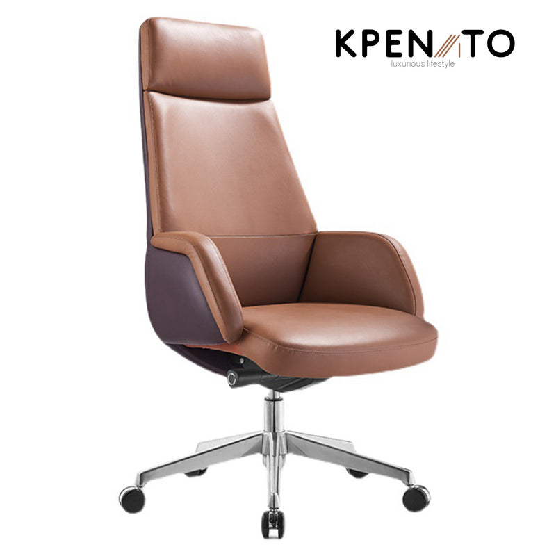 KPENATO-Executive Leather Ergonomic Chairs 0890