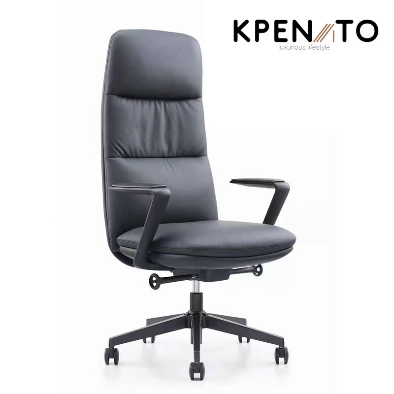 KPENATO-行政皮革人體工學椅 08993
