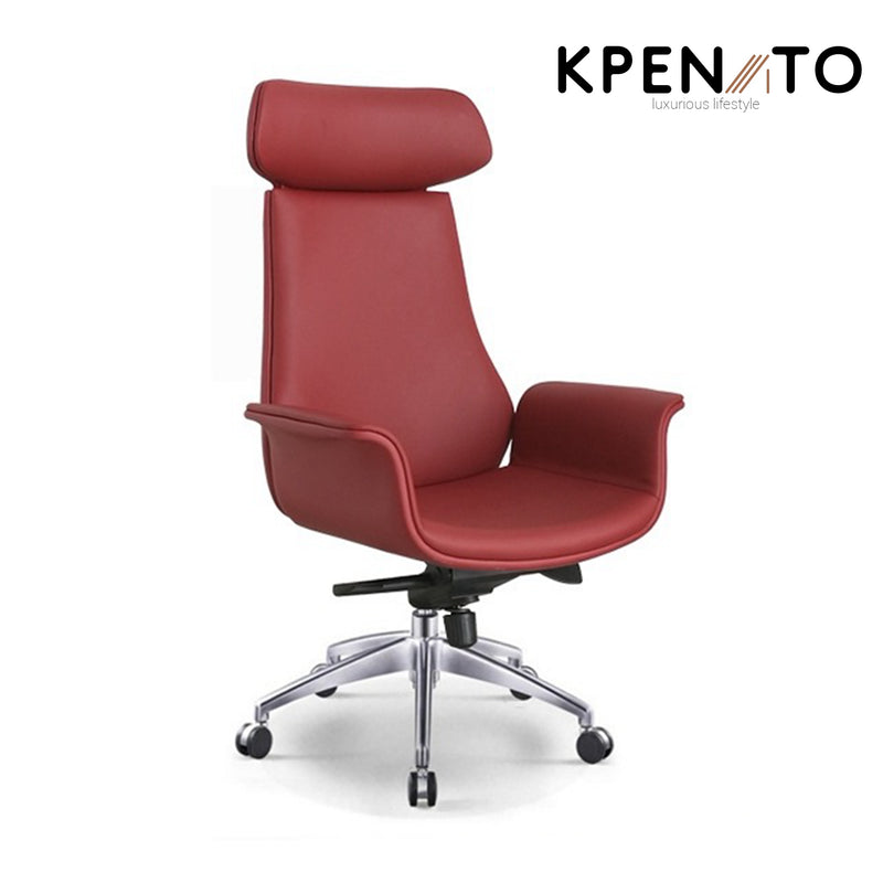 KPENATO-行政皮革人體工學椅 09512